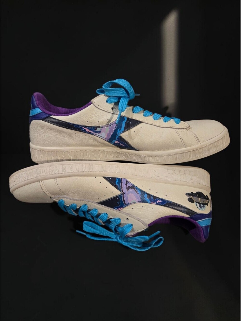 Rick and Morty x Diadora Game Low Space Cruiser Men's Size 9